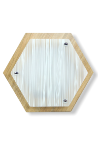 Потолочный круглый светильник SVLIGHT одноламповый 5220/1-24J светло-коричневый